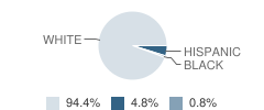 Bass River Township (Twp) Elementary School Student Race Distribution
