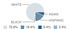 Columbus School Student Race Distribution