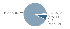 Espanola Valley High School Student Race Distribution