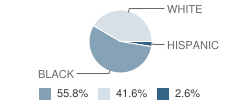 Luther E Ball (Chjcf) School Student Race Distribution