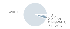 Clackamas Middle College School Student Race Distribution