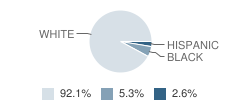 Burnt River School Student Race Distribution