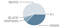 Canyon Vista Middle School Student Race Distribution
