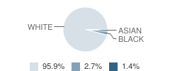 Barnard Central School Student Race Distribution